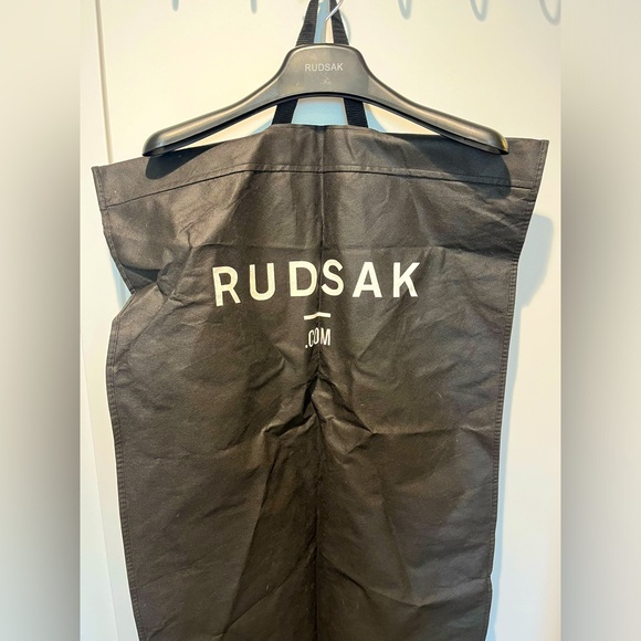 Medium black Rudsak leather puffer Jacket with fur hood. - Picture 5 of 5